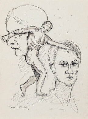 Francis Picabia – Lanceur de disque et deux visages, circa 1929-1932